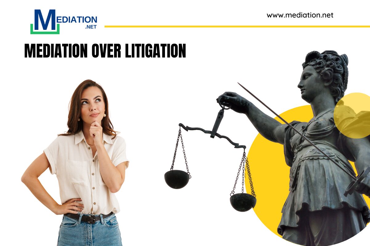 Mediation normally results in settlement when the parties are able to mostly find a fair resolution