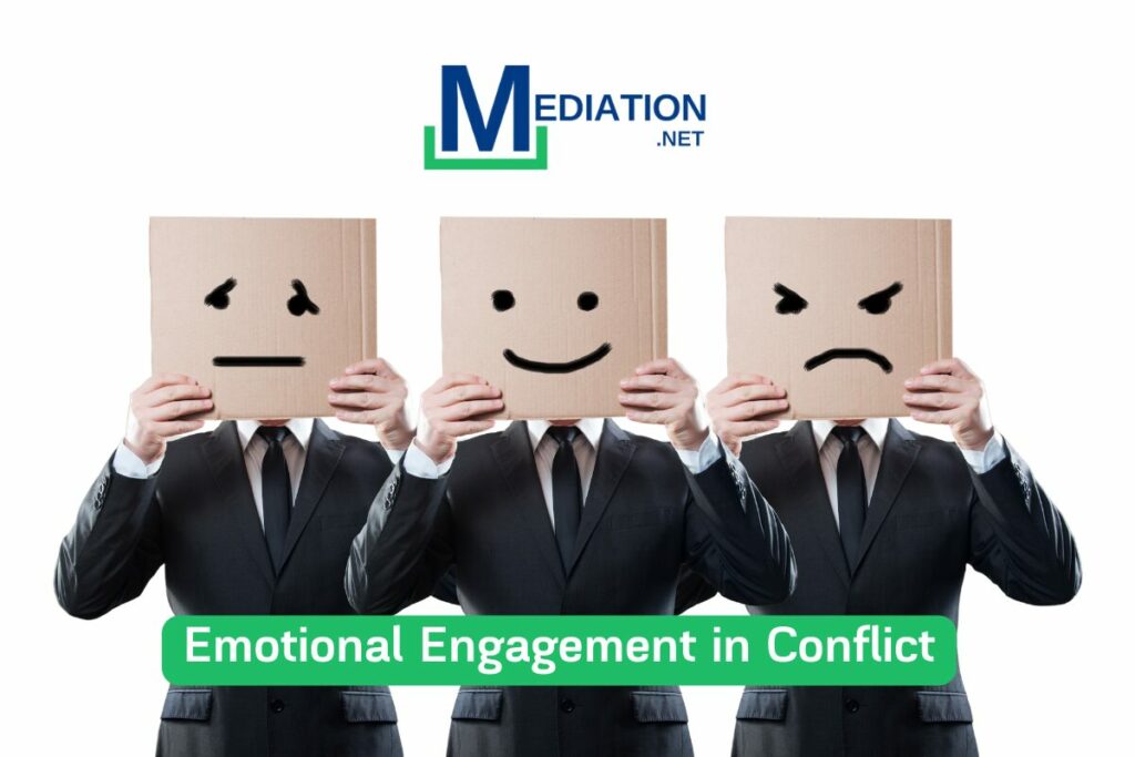 Normal feelings of anger, concern, aching and maybe resentment are normally present in conflicts between people or corporations